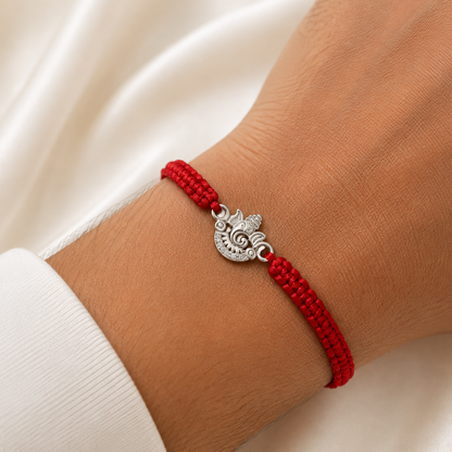 SILVER RAKSHABANDHAN RAKHI