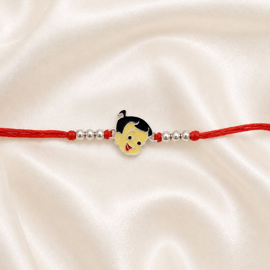 SILVER RAKSHABANDHAN RAKHI