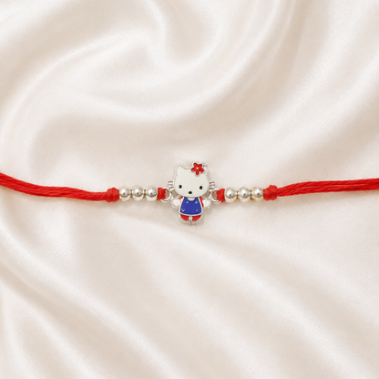 SILVER RAKSHABANDHAN RAKHI
