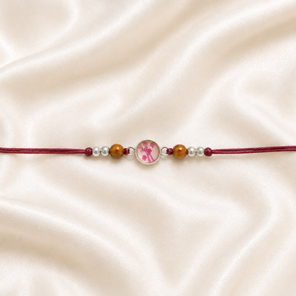 SILVER RAKSHABANDHAN RAKHI