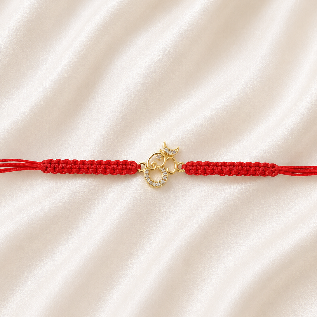 SILVER RAKSHABANDHAN RAKHI