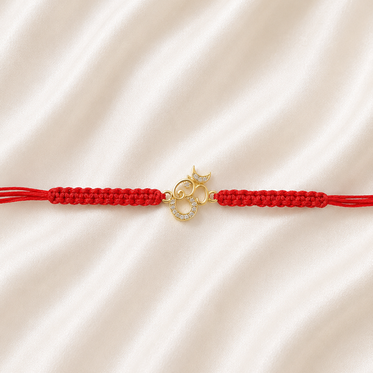 SILVER RAKSHABANDHAN RAKHI