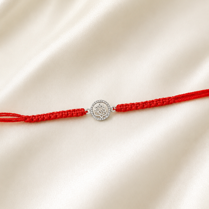 SILVER RAKSHABANDHAN RAKHI