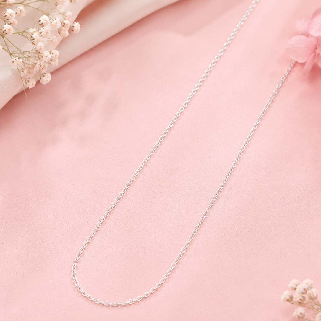 Elegant 925 Sterling Silver Chain