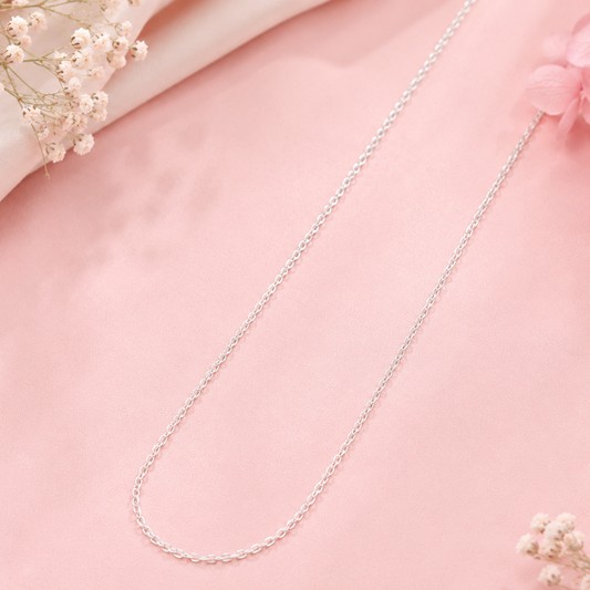Elegant 925 Sterling Silver Chain