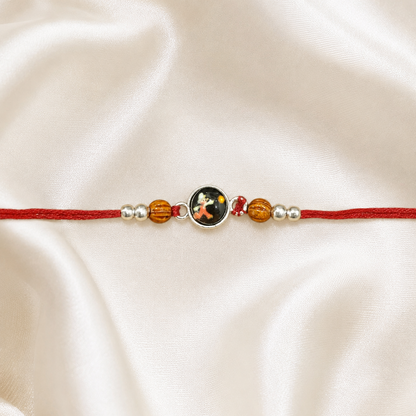 SILVER RAKSHABANDHAN RAKHI