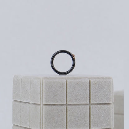 Elegant & Simple Rose Ceramic Ring