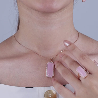 Roselle Dream Rose Silver Set